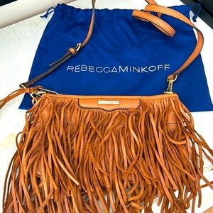 Rebecca minkoff side bag with fringe.
